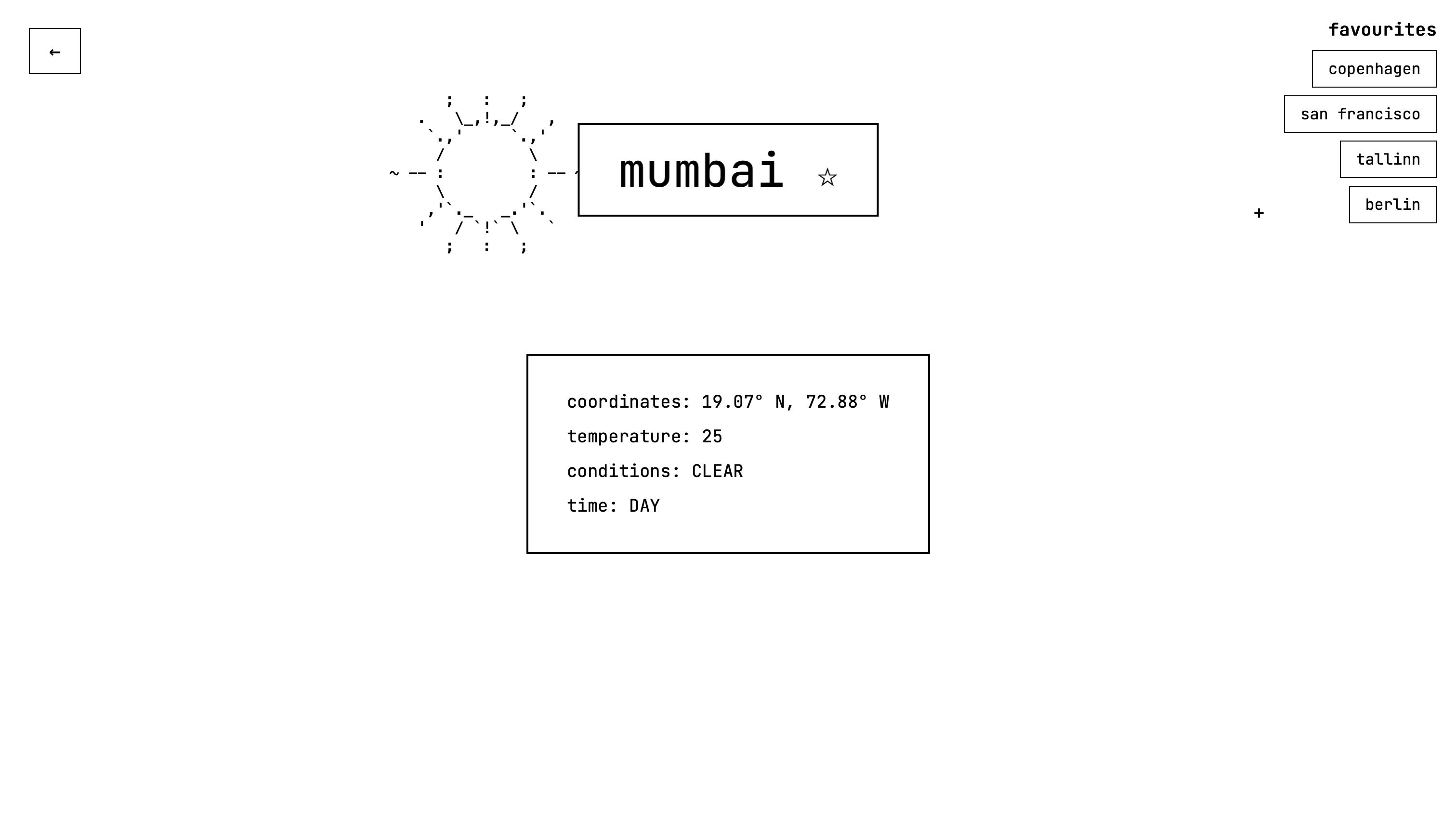 clear skies in mumbai