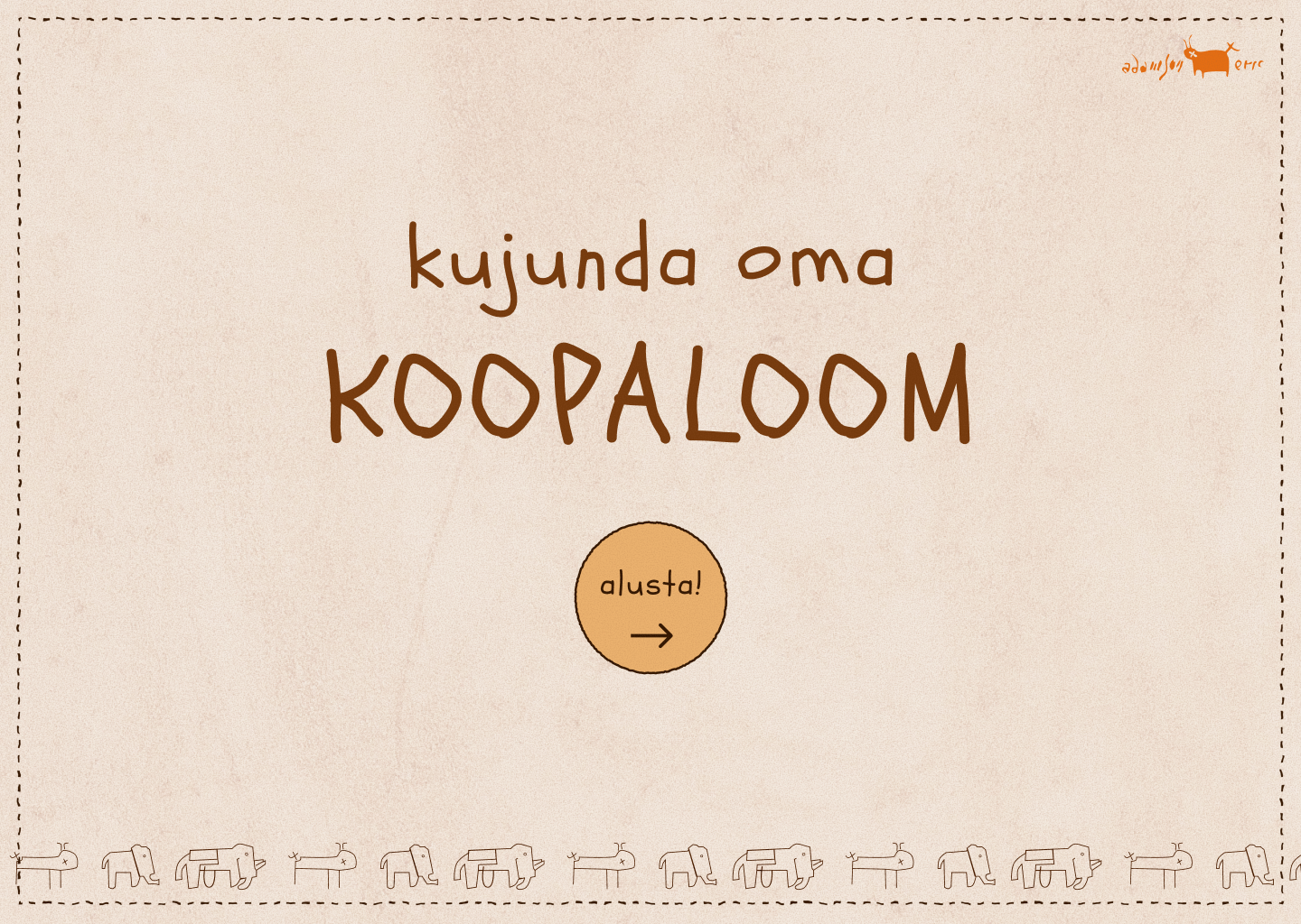 your created animal is ready!