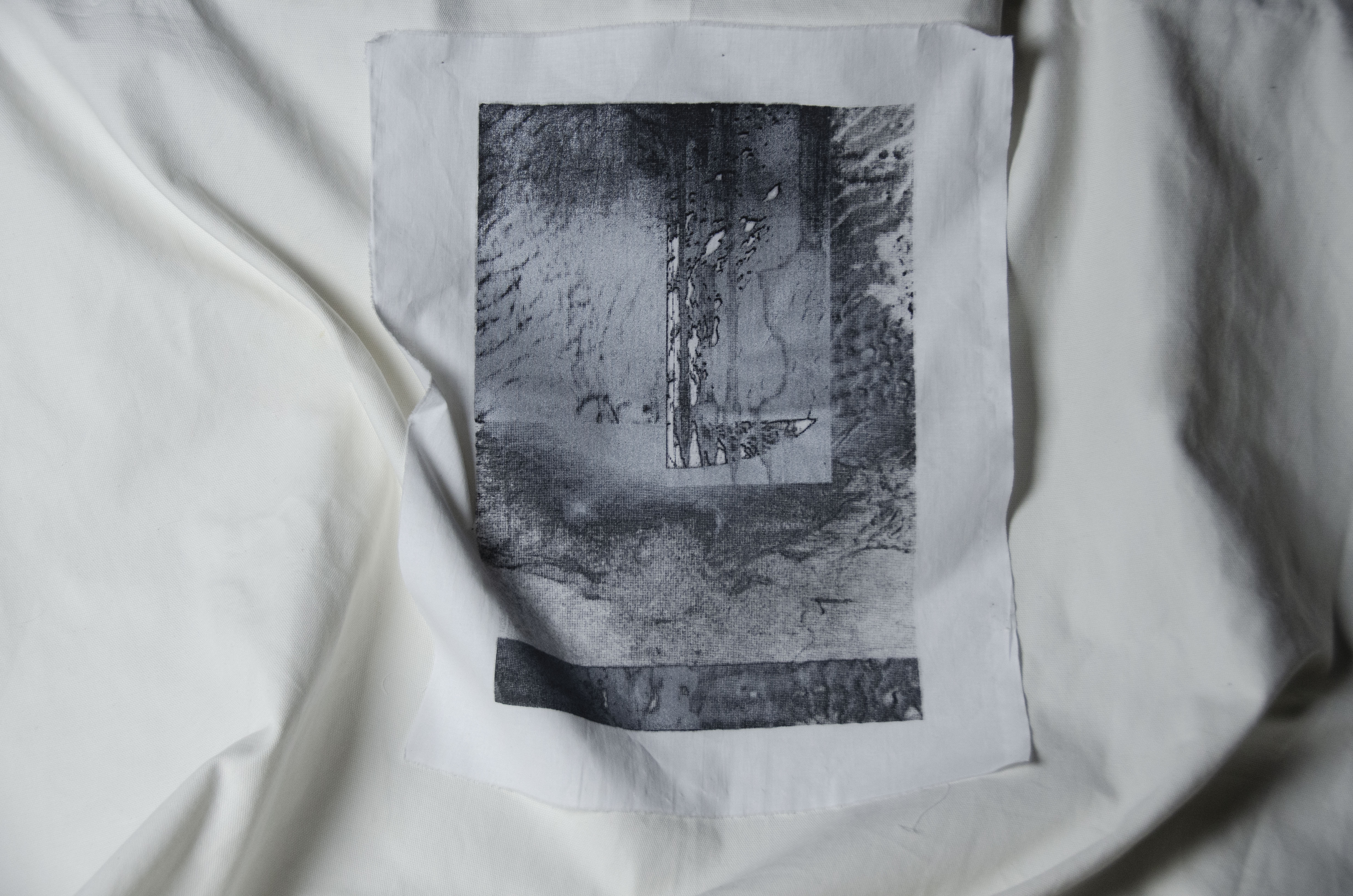 Small posters on wall